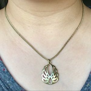 Kenzie Gold Wings Necklace